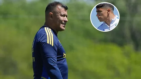 El once que probó Almirón para jugar contra Estudiantes. (Prensa CABJ)