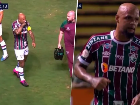 VIDEO | Felipe Melo salió lesionado y ya son 3 los titulares en duda para Fluminense