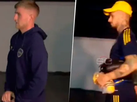 VIDEO | Así se fueron Valentini y Benedetto del estadio de Racing: qué tienen ambos y qué pasará esta semana