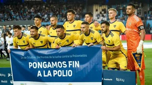 La formación titular del Xeneize ante Racing (Getty)