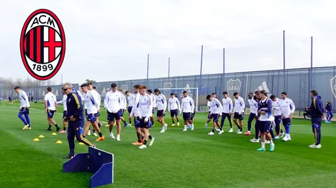 Milan tiene en carpeta a varios juveniles de Boca. Foto: Boca Oficial