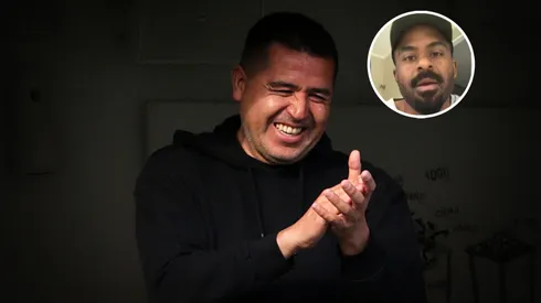 Los elogios del brasilero al vicepresidente de Boca. (Getty y Captura Olé)