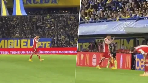 Gonzalo Morales en Boca vs. Unión