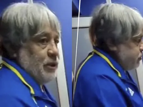 El padre de Riquelme salió a defender a Cavani: "No me gusta que hablen mal de él"