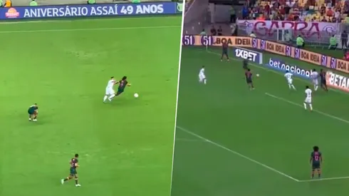 Los errores defensivos de Fluminense (captura)