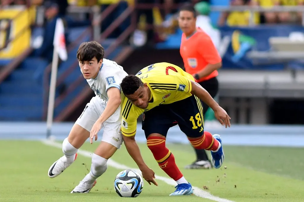 Frank Fabra formando parte de la Selección de Colombia. (Getty)