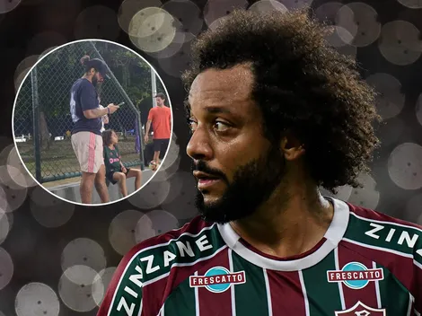 La foto viral de Marcelo que causó furor en Brasil a días de la final contra Boca