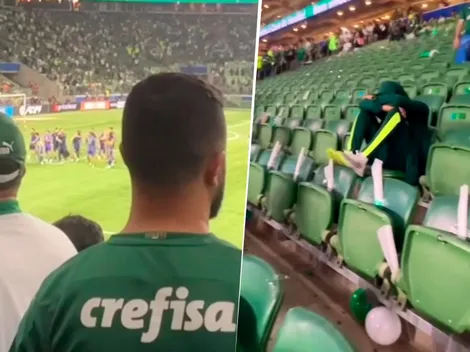 VIDEO | Inédito: así reaccionaron los plateístas de Palmeiras al penal de Pol Fernández