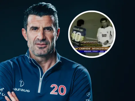 Figo reveló qué hizo y qué va a hacer con la camiseta que cambió con Román