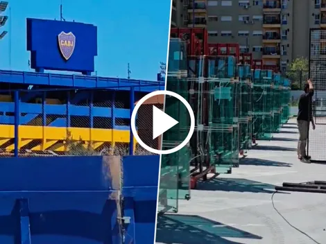 VIDEO | Boca avanza con otra importante obra en el polideportivo