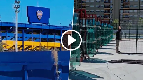 La nueva obra en el polideportivo de Boca.
