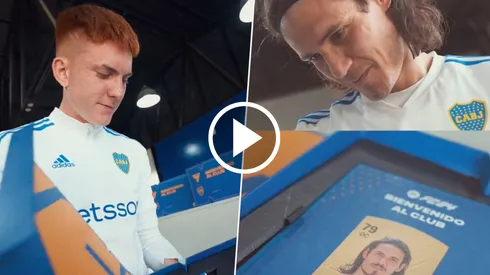 El plantel de Boca recibió un regalo de EA Sports.