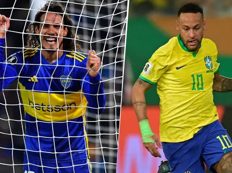 ¡Una leyenda! Cavani superó a Neymar en una importante categoría