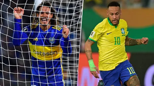 Con su gol a Talleres, Edinson Cavani suma 440 tantos en su carrera y superó a Neymar en la tabla de máximos goleadores en actividad. Getty Images.