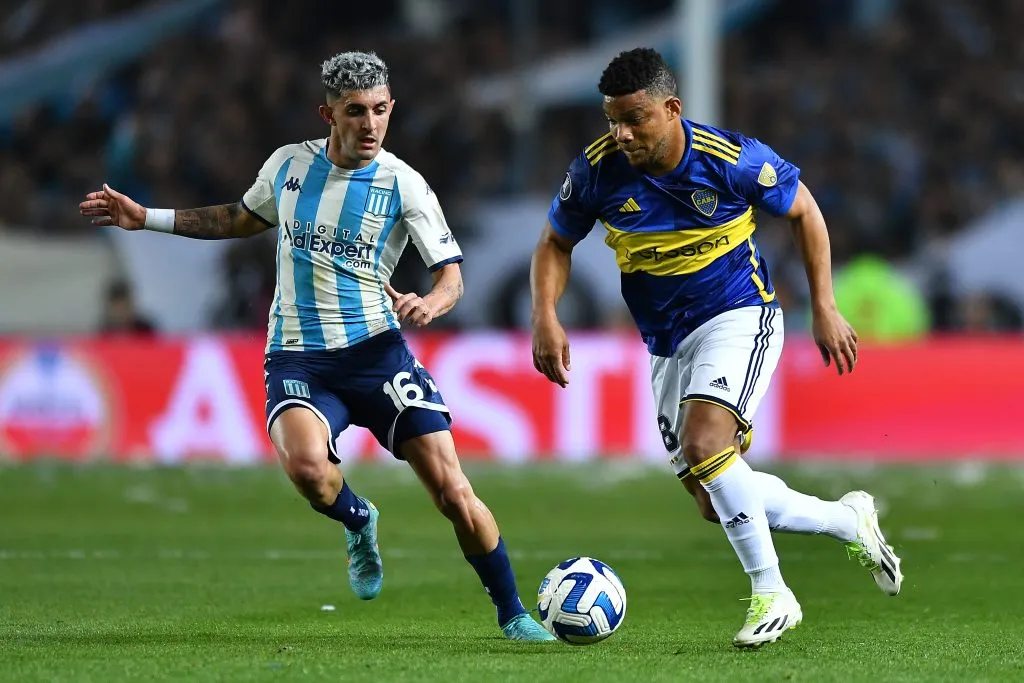 Frank Fabra en la vuelta de los cuartos de final de la Copa Libertadores. (Getty)