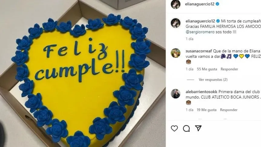 Una torta bien bostera. Foto: Captura