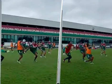 VIDEO | El golazo de Marcelo en la práctica Fluminense que se llenó de comentarios de hinchas de Boca