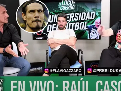 La picante analogía de Cascini con Cavani como protagonista: "Siempre malos somos"