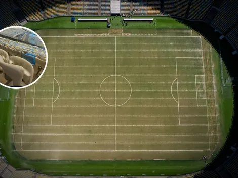 Fotos: así se ve el mal estado del Maracaná por el que multaron a Fluminense