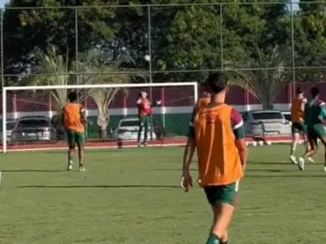 VIDEO | Boca ya lo estudia: el golazo de Germán Cano en la práctica del Fluminense