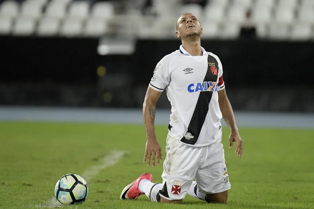 Luis Fabiano en Vasco Da Gama en 2017 (Getty Images)