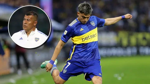 Exequiel Zeballos, jugador de Boca