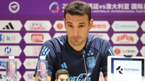 Scaloni habló de Boca y de Romero. Foto: Getty