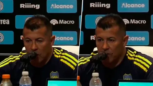 Almirón, molesto por la derrota ante Belgrano. Foto: Captura