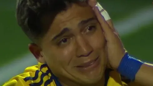 Exequiel Zeballos en Boca vs. Belgrano de Córdoba