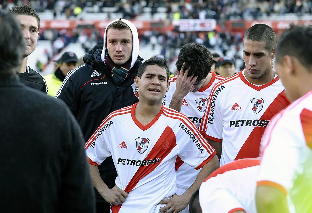 Descenso de River en 2011 (fuente: @SC_ESPN)