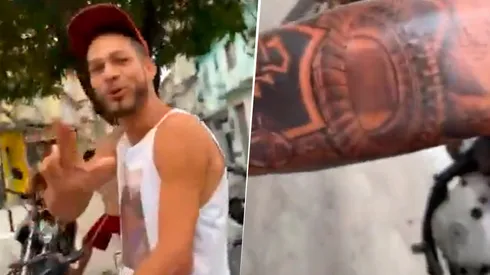 El tatuaje de un hincha de Fluminense a un mes de la Copa Libertadores.