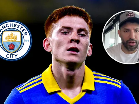 VIDEO | El Kun Agüero habló del pase de Boca a la final y se le escapó un comentario sobre Barco y el City