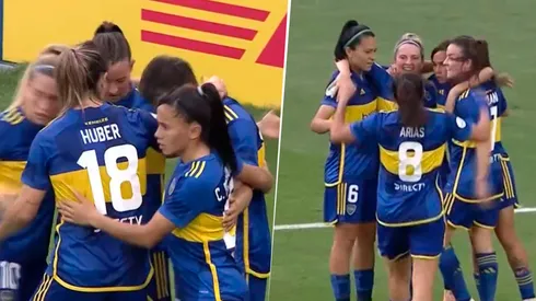Contundente goleada de las Gladiadoras en la Copa Libertadores Femenina. Foto: Captura