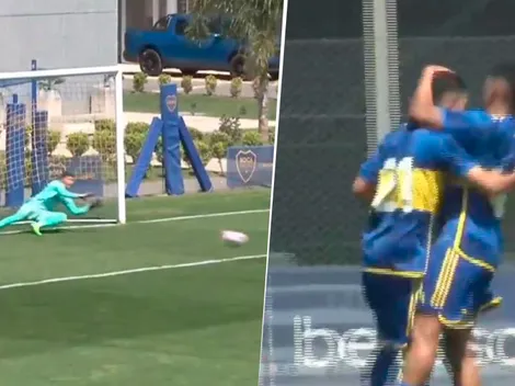 VIDEO | La Reserva de Boca rescató un empate ante Central Córdoba por 1-1: Díaz Robles atajó un penal