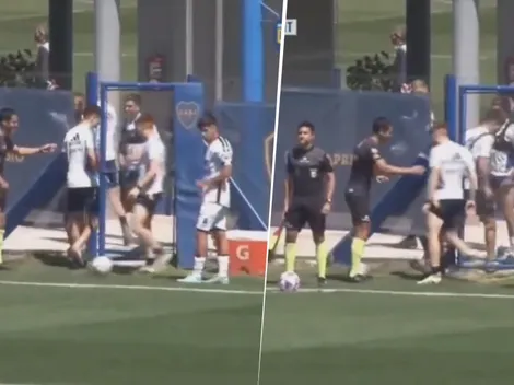 VIDEO | El plantel miraba el partido de Reserva, el árbitro los echó y el Colo Barco le tiró un caño