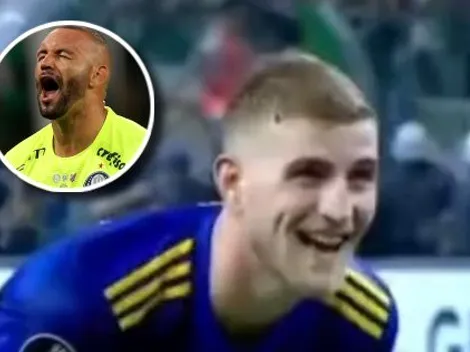 VIDEO | Aparecieron más imágenes del cruce entre Valentini y el arquero de Palmeiras antes del penal