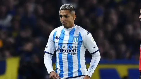 El volante no forma parte de la convocatoria para el próximo partido de Racing. Foto: Getty