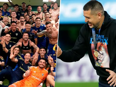 Se supo: qué le dijo Riquelme al plantel de Boca tras el pase a la final de la Copa Libertadores
