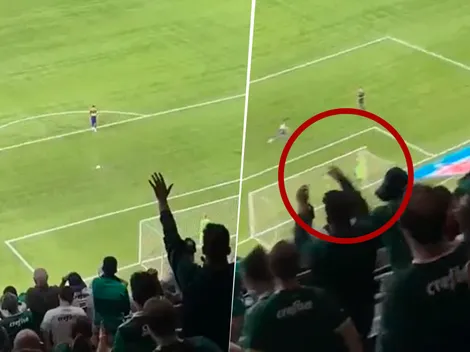 VIDEO | El extraño gesto del arquero de Palmeiras ni bien Boca se clasificó a la final