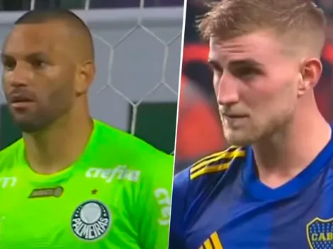 VIDEO | La frase de Valentini al arquero de Palmeiras antes de su penal que volvió locos a los hinchas de Boca