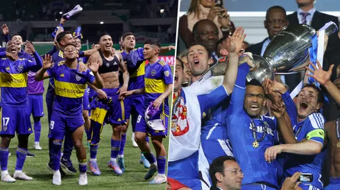 Boca, comparado con el Chelsea en redes. Foto: Getty