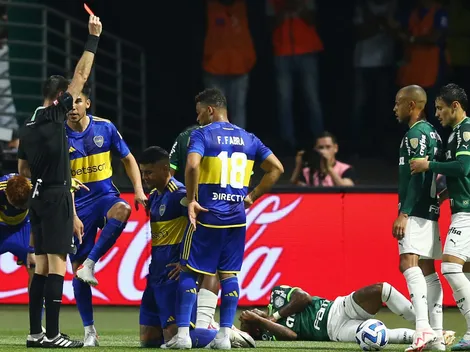 Dolido, Marcos Rojo habló de su expulsión y su ausencia en la final de la Copa Libertadores