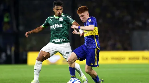 Boca vs Palmeiras por la vuelta de las semis de Copa Libertadores. Foto: Getty