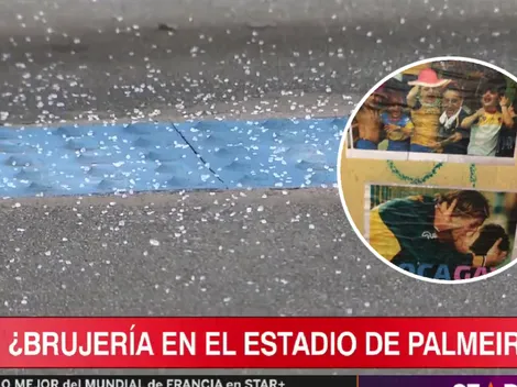 Los hinchas de Palmeiras van por todo: "brujería" en la cancha y provocaciones para Boca con Maradona