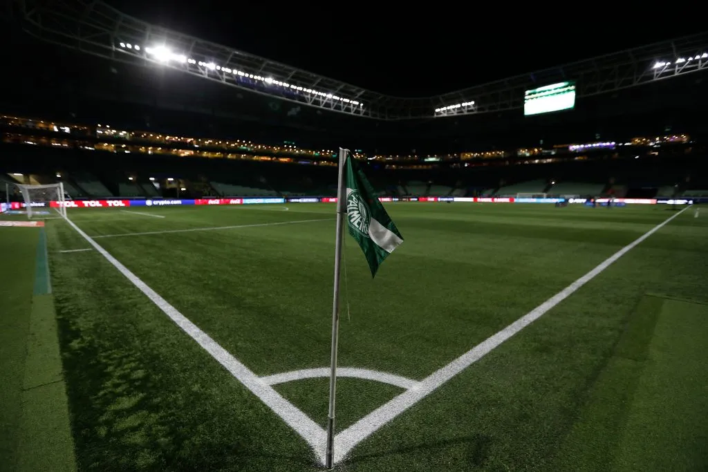 SAO PAULO, BRAZIL – AUGUST 30: General view of Allianz Parque prior to a second leg quarter final match between Palmeiras and Deportivo Pereira as part of Copa CONMEBOL Libertadores 2023 on August 30, 2023 in Sao Paulo, Brazil. (Photo by Ricardo Moreira/Getty Images)