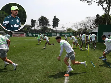 Atentos a todo: el detalle especial de Abel Ferreira en la práctica de Palmeiras, pensando en Boca