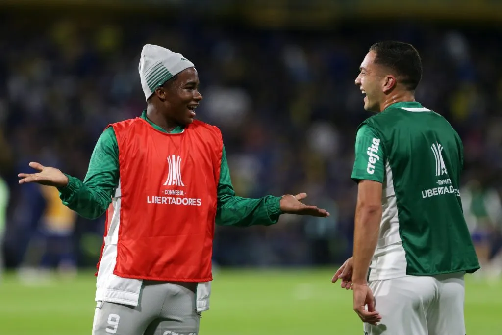 Endrick, figura en La Bombonera (Getty)