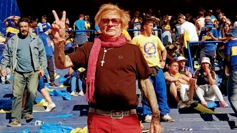 José, el hincha que se infiltró en la Bombonera. (Foto: TN)