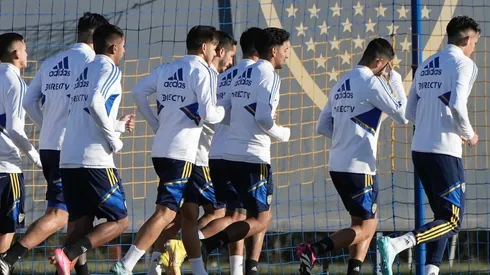 Boca se prepara para enfrentar a Palmeiras. Foto: prensa CABJ