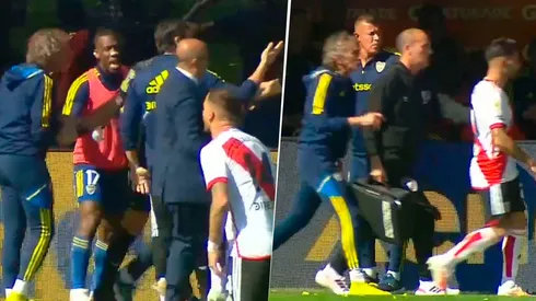 El polémico gesto de Casco que enfureció a todos. Foto: Captura